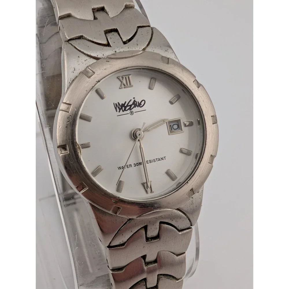 Vintage Massimo Watch Women 27mm Case‎ Silver 6.25